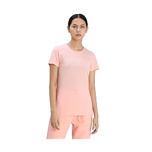 PUMA Womens Printed Regular Fit T-Shirt