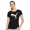 PUMA Women39s Printed Regular Fit T-Shirt