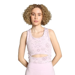 Puma Womens Printed Slim Fit T-Shirt