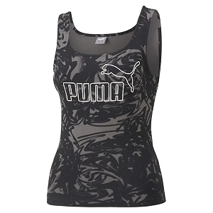 Puma Womens Printed Slim Fit T-Shirt