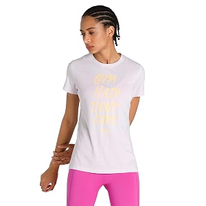 PUMA Womens Graphic Regular Fit Tops