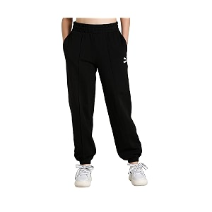 Puma Womens Relaxed Fit Mid Rise Track