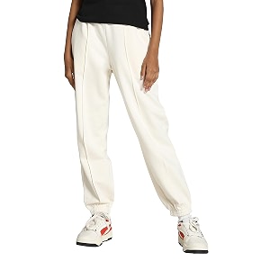 Puma Womens Relaxed Fit Mid Rise Track