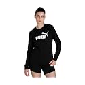 Puma Women Cotton Crew Neck Sweatshirt