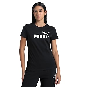 Puma Women Cotton Letter Print Regular Fit