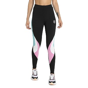 Puma Cotton Mid Rise Tight Fit Womens