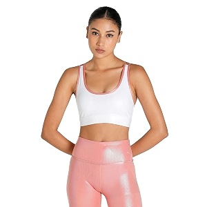 Puma Women Polyester Sports Padded Bra