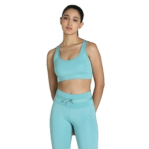 Puma Women Polyester Sports Padded Bra