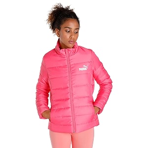 puma women polyester standard length padded jacket 67048935