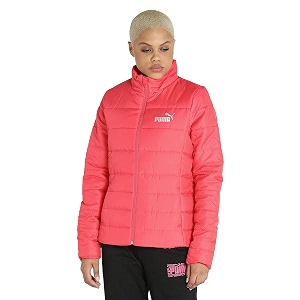 puma women polyester standard length padded jacket 67048935