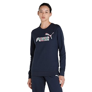 Puma Womens Cotton Hooded Neck Pullover Sweater