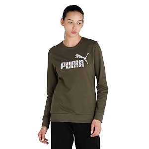 Puma Womens Cotton Hooded Neck Pullover Sweater