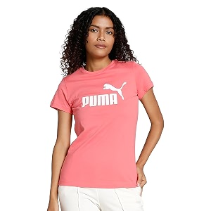 Puma Womens Printed Regular Fit T-Shirt