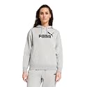 PUMA Womens Essentials Logo Hoodie Casual Outerwear Casual Hoodie - Grey