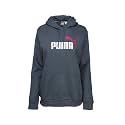 PUMA Womens Essentials Logo Hoodie Casual Outerwear Casual Hoodie - Grey