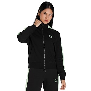 puma womens polyester standard length jacket