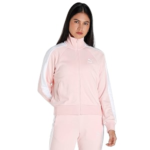 puma womens polyester standard length jacket