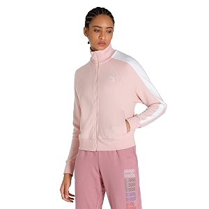 puma womens polyester standard length jacket