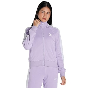 puma womens polyester standard length jacket