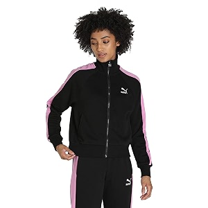 puma womens polyester standard length jacket