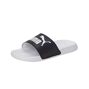 PUMA womens Popcat Swan Slide