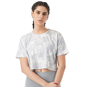 PUMPD Athleisure Womens Boxy Top for Gym