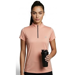 PUMPD Dry Fit Womens Half Zip Activewear