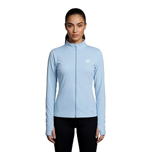 pump39d women39s jacket  slim fit  thumb hole open sleeve  with zipper  perfect for workout