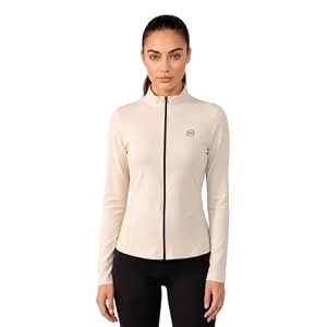 pump39d women39s jacket  slim fit  thumb hole open sleeve  with zipper  perfect for workout