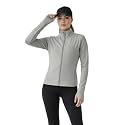 PUMP'D Women's Jacket | Slim Fit | Thumb Hole Open Sleeve | With zipper | Perfect for workout