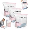 No-Pump Large Vacuum Storage Compression Bags, 2027 New Vacuum Storage Bags (3, 19.6 * 27.5in)