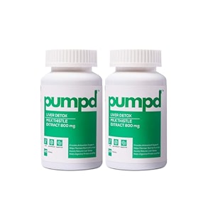 pumpd liver detox supplement for men amp women 240 tablets pack of 2