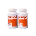 Pumpd Salmon Omega-3 Fish Oil 1000mg | Rich Blend of Fatty Acids, EPA (180mg) &amp; DHA (120mg) | Optimal Support for Heart, Brain, Joint, &amp; Immune Health | Reducing Inflammation, Improving Mood, &amp; Healthy Skin | No F
