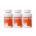 Pumpd Salmon Omega-3 Fish Oil 1000mg | Rich Blend of Fatty Acids, EPA (180mg) &amp; DHA (120mg) | Optimal Support for Heart, Brain, Joint, &amp; Immune Health | Reducing Inflammation, Improving Mood, &amp; Healthy Skin | No F