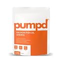 Pumpd Salmon Fish Oil 1000mg | Omega-3 EPA & DHA Softgels for Heart, Joint & Eye Health | Supports Skin Glow, Mobility & Brain Function | 1 Week Pack | Health Supplement for Men & Women