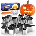 Pumpkin Carving Kit Tools & Stencils Set Halloween Cookie Cutters