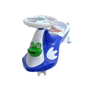 pumpkin panda swing car frog - blue amp white
