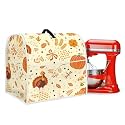 Pumpkin Turkey Kitchen Aid Covers for Stand Mixer 4.5-5 qt Thanksgiving Day Decoration Small Kitchen Appliance Covers