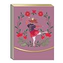Punch Studio Molly & Rex 12 Days Deer Xmas Pocket Notepad (31949)