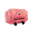 Punchkins Ticket Stub Plushie - Welcome to The Show Sassy Ticket Stub Plush, Funny &amp; Cute Plush Toy for Gifting