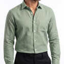 Punekar Cotton Men Regular Fit Solid Spread