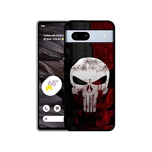 Punisher Skull Design Premium 2D Printed Metal