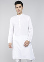 Punya Men Solid Straight Kurta
