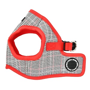puppia blake harness b - red - l
