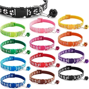 Puppy Collars Paw Print Quick Release I