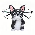 Puppy Dog Glasses Holder Stand Eyeglass Stand - Home Office Decorative Glasses Accessories (Bulldog)