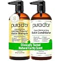 PURA D'OR Gold Label Anti-Thinning Biotin Shampoo &amp; Conditioner, 16 Fl Oz (Pack of 12)