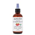 PURA D'OR ORGANIC Raspberry Seed Oil - 100% Pure USDA Certified, Cold Pressed Unrefined, Hexane-Free, Premium Grade - Sun Protection For Skin, Body & Hair 4 Oz Ayurvedic Skin Care