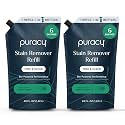 Puracy Stain Remover, Travel and Laundry Stain Cleaner for Clothes, Baby Essentials, Kids Stains, Oil and Fabric Spot Cleaner, (Stain Remover Spray, 48 fl oz) (Pack of 2)