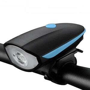 cycle light led horn  2 in 1 waterproof device  140 db sound 250 lumen light- multicolor